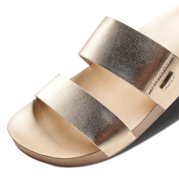 Reef Women's Cushion Vista Slide Sandals, Golden Hour NWT - Picture 4 of 5